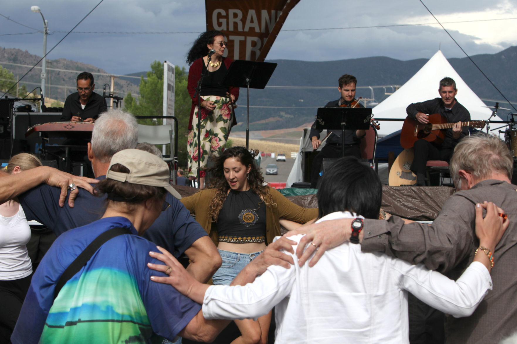 Sophia Bilides at Montana Folk Festival